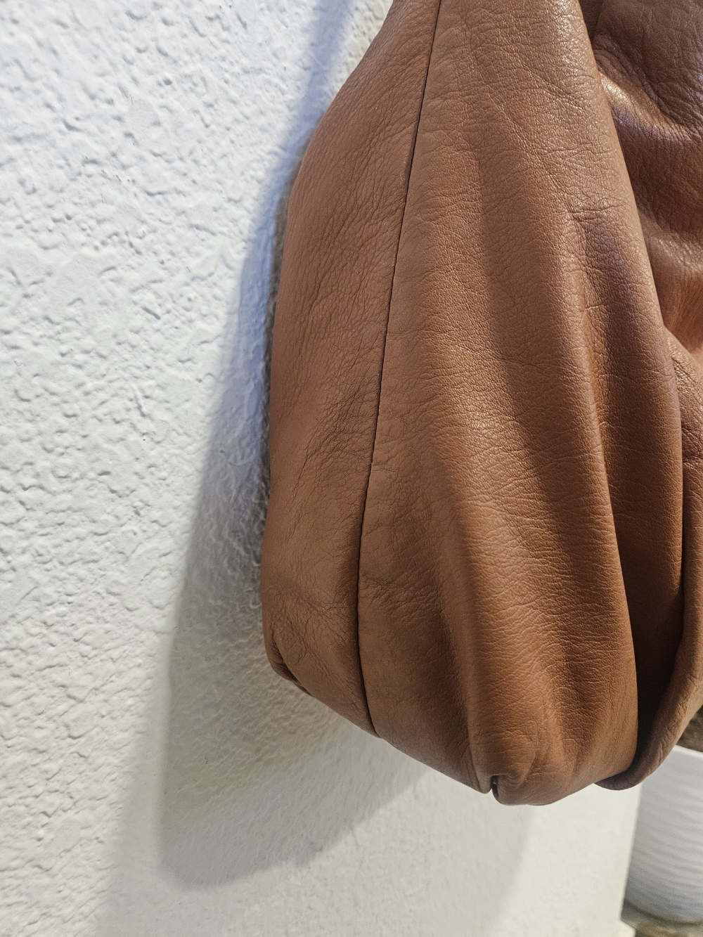 Coach Madison Isabelle Caramel Brown Pebbled Leather Hobo Bag 21224 - Picture 5 of 10